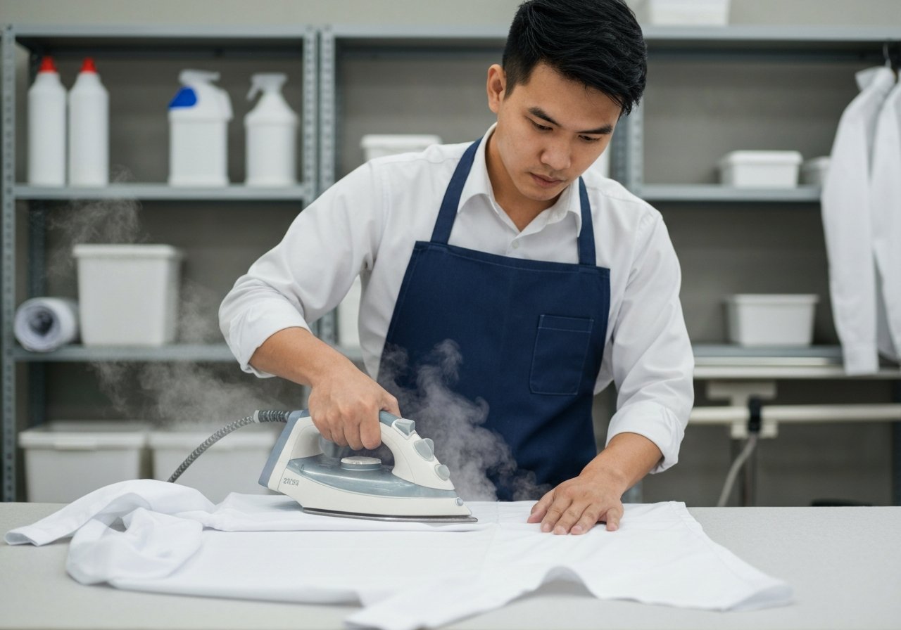 เปิดร้านซักอบรีด