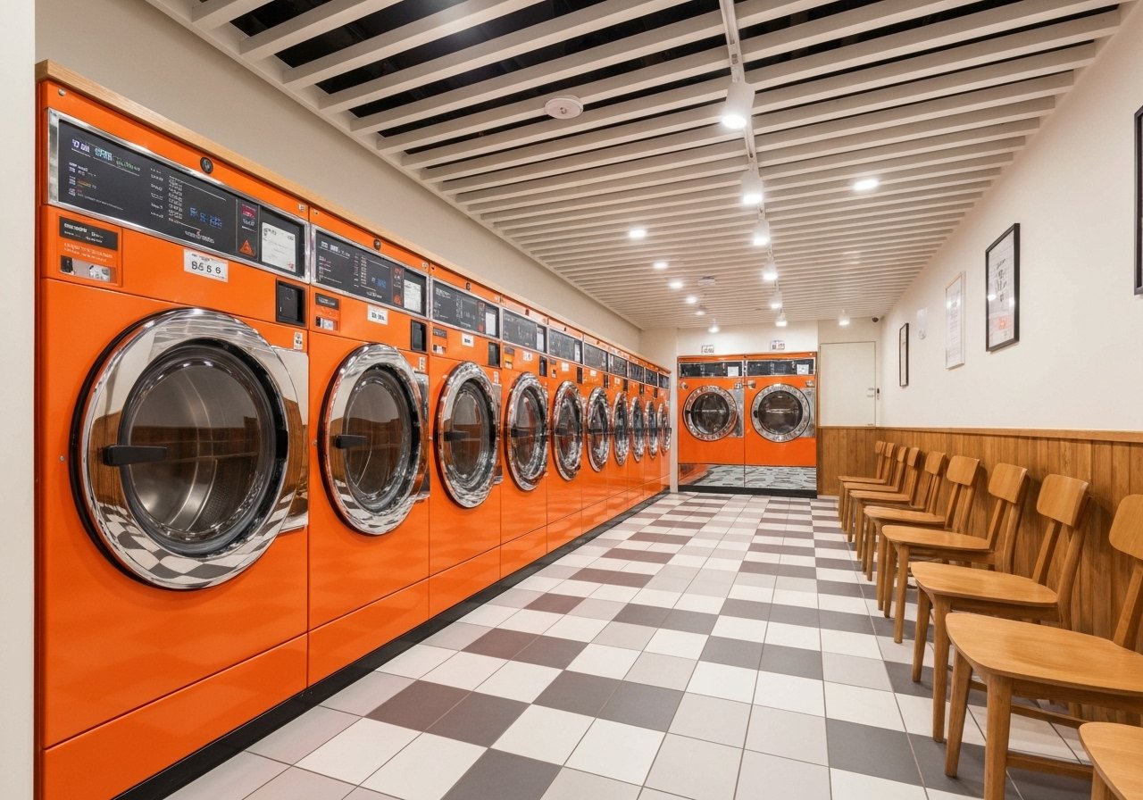 เปิดร้านเครื่องซักผ้าหยอดเหรียญ